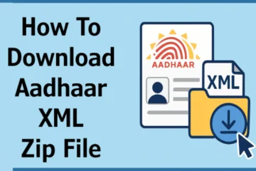 How to Download Aadhaar XML Zip File